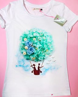 Эксклюзивная футболка Yana Pletneva упаковка плотный Zip пакет!