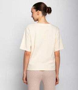 Футболка #КТ1031 (1), кремовый