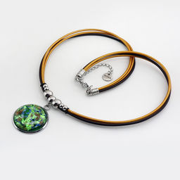 MAGIC FOREST Колье из муранского стекла LKY4627