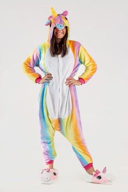 Пижама кигуруми Радужный Единорог