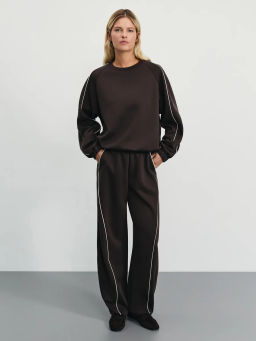 Свитшот с контрастным кантом / Zarina  фото 2