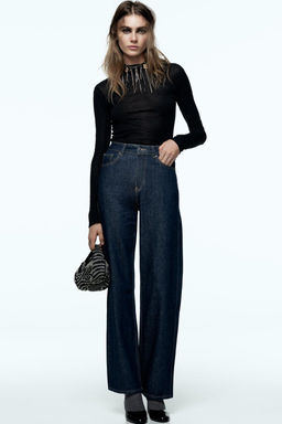 JEANS Z1975 STRAIGHT HIGH WAIST LONG LENGTH