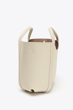 MINI CITY BAG WITH TOPSTITCHING - Zara фото 4