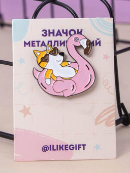 Значок металлический iLikeGift "Flamchill"