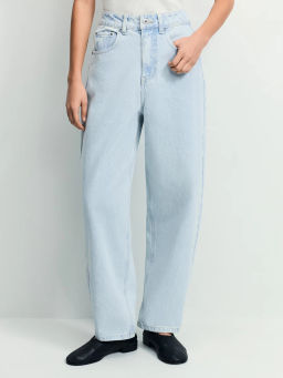 Джинсы barrel с высокой посадкой / Zarina  фото 2