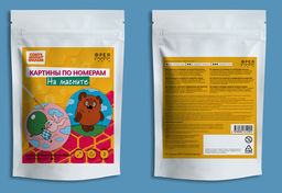 ФРЕЯ CMF-PNBM-001 Набор для раскрашивания по номерам (на магните) 9 х 9 см Приключения Винни-Пуха