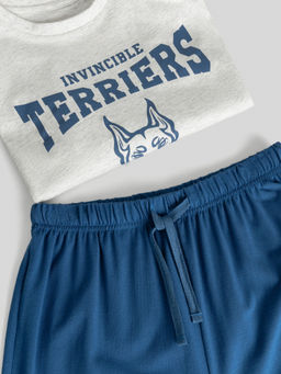 ACOOLA / Набор детский для мальчиков ((1)футболка и (2)шорты) Djastin разноцветный  фото 4