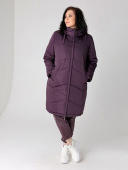 23422 Пальто сливовый