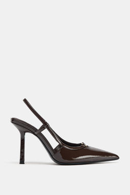 ZAPATO DESTALONADO EN PUNTA / Marr?n - Zara фото 2