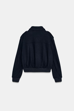 ZW COLLECTION WOOL JACKET - Zara фото 8