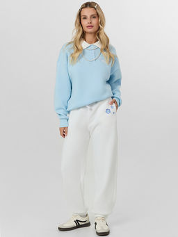 Брюки женские белые с печатью - Mark formelle фото 7