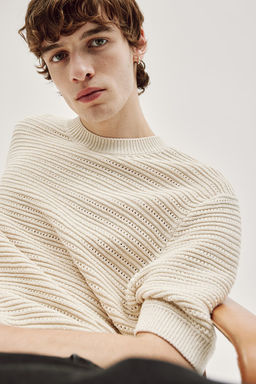 Camiseta en punto pointelle Regular Fit - H&m фото 2