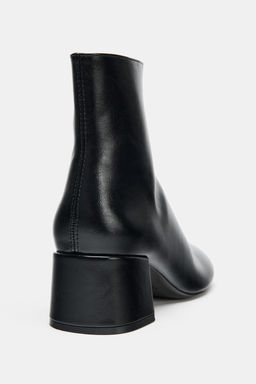 BLOCK HEEL ANKLE BOOTS - Zara фото 9