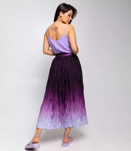 Юбка #КТ6080, фиолетовый