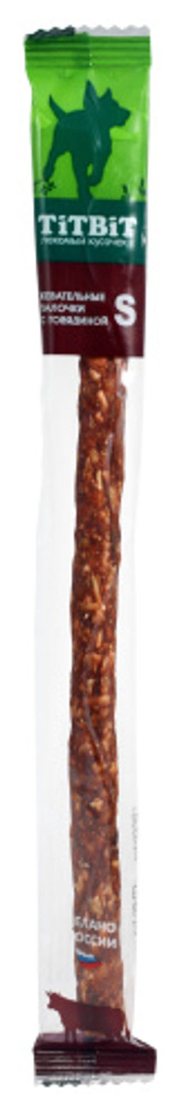 Титбит Жевательные палочки с говядиной S 1/25
