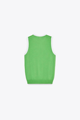 SLEEVELESS KNIT TOP - Zara фото 5
