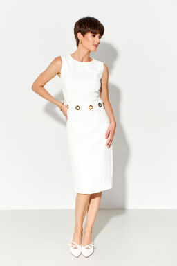 Платье Foxy Fox 1619-Р молочный  фото 6