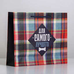 Цена за 2 шт. Пакет подарочный ламинированный, упаковка, For real man, ML 25?21?8 см