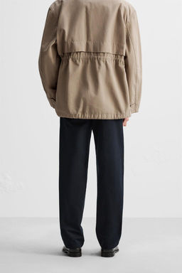 PLEATED CHINO TROUSERS - Zara фото 3