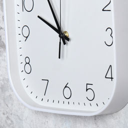 Часы настенные 25 см белые / Y8025T6-3 /уп 40/ - ГалеонТрейд фото 5