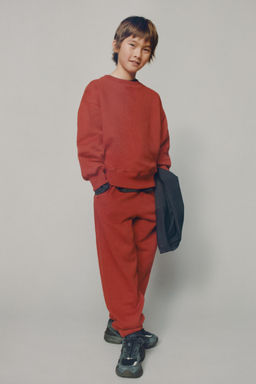 EMBROIDERED SWEATSHIRT AND JOGGERS SET - Zara фото 9