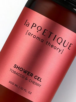 Гель для душа женский, 300 мл, аромат табака и вишни, LA POETIQUE - Lapoetique фото 8