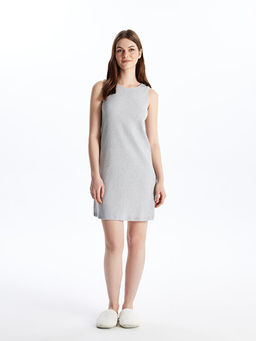 Kad?n Bisiklet Yaka D?z Gecelik