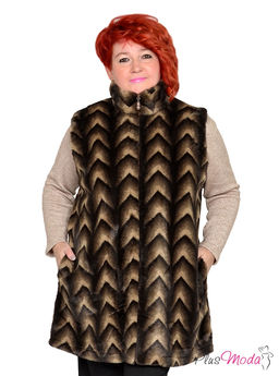 Жилет Модель №1775 размеры 44-84 - Plusmoda фото 9