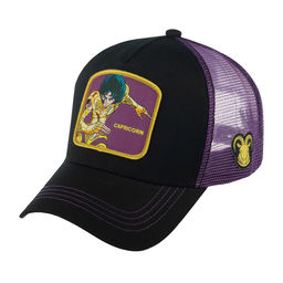 Бейсболка CAPSLAB арт. CL/SAI/1/CAP Saint Seiya Capricorn (черный / фиолетовый)