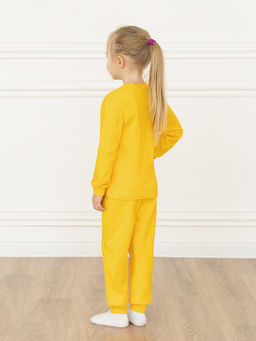 Пижама детская желтая овечки