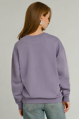Арт. 15106 Свитшот женский 44-52 (5 шт) Цвет:сиреневый