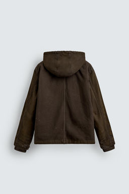 VINTAGE WASHED JACKET - Zara фото 8