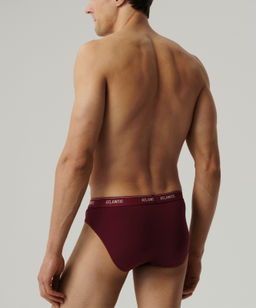 ATLANTIC 2RMP-094 Трусы спорт - набор 2 шт. графитовый + каберне фото 3
