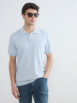 Polo Yaka Erkek Triko Kazak