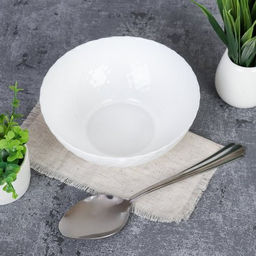 Набор суповых тарелок 4 штуки 600 мл 150 мм белый фактурный / WVW60Q (WHITE) / - Галеонтрейд фото 3