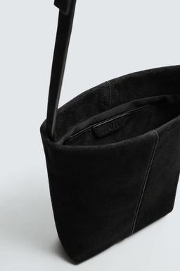 BANDOLERA PIEL / Negro - Zara фото 4