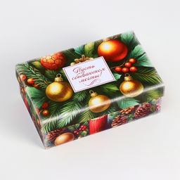 Набор подарочных новогодних коробок 10 в 1 «Ёлочные игрушки», 32.5×20×12.5 - 12×7×4 см