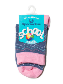Цена за 2 пары. Носки классические Брестские SCHOOL 3081 (с рисунком) - Conte elegant фото 2