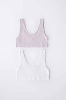 8-14 YEARS/ TWO-PACK OF SEAMLESS TOPS - Zara фото 4