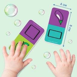 Домино EVA для игры в ванне «Учим цвета и формы», 20 деталей