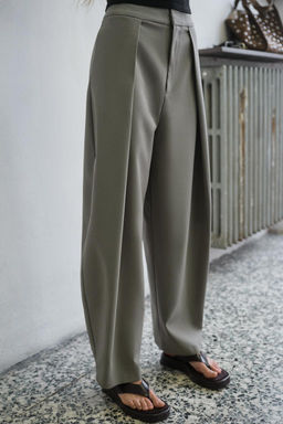 BALLOON PLEAT TROUSERS - Zara фото 35