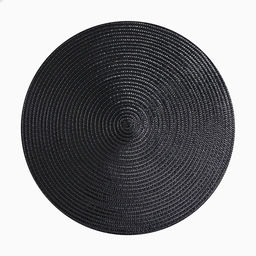 Салфетка сервировочная Доляна цв.черный, d 38 см  фото 3