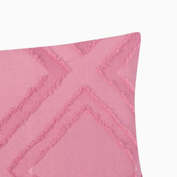 Наволочка декоративная Этель ромб 42*42 см, розовый  фото 2