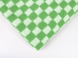 Одеяло байковое ОБ-200/1 100*140 "Клетка" цв. салатовый (Шуя)