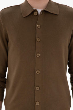 Мужской хаки базовый трикотаж кардиган Неожиданная скидка в корзине - U.s. polo assn фото 6