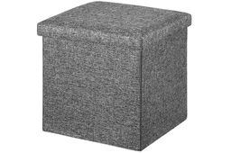 Пуф складной для хранения 38*38*38см, темно-серый - Elan gallery фото 3