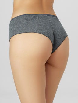 Цена за 2 штуки! Трусы шортики женские темно-серые - Mark formelle фото 3