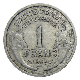 1 франк 1945 года Франция