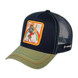 Бейсболка CAPSLAB арт. CL/LOO3/1/MAR1 Looney Tunes Marvin the Martian (синий / оливковый)