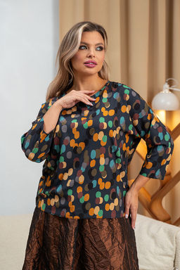 Блузка ТБ-300 горох